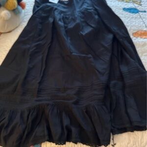 American Eagle Outfitters Black Maxi Skirt